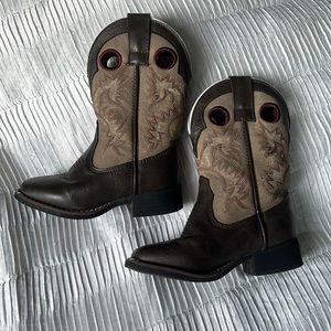 Laredo cowboy boots. Worn a few times. Boy size 9M toddler boy